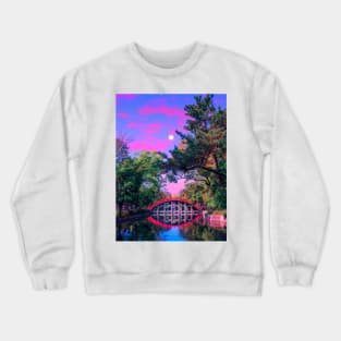 Tropic colors in Osaka Crewneck Sweatshirt